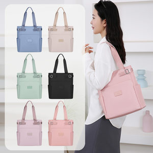 
Nylon cloth women's autumn new solid color large capacity lightweight handbag fashion shoulder bag trendy daily commuting women's bag