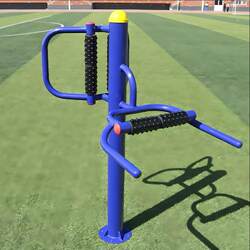 Outdoor fitness equipment waist and back massager community entertainment facilities campus sports equipment fitness and leisure equipment