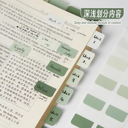 High-Quality Index Tabs That Can Be Written On, Sticky Notes Specifically for High School and Middle School Students, Paper Index Tabs, Transparent Writable Quick-Dry Bookmarks, Classification Marking Labels, Strong Adhesive Stickers