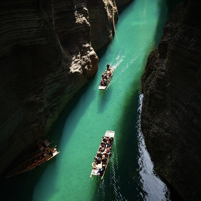 『2-8人内拼小团』恩施3日游 梭布垭+大峡谷+屏山/清江/腾龙洞