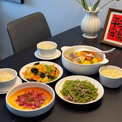 Japanese-Style Tableware Set 2025 New Model Plates Bowls Ceramic Dish Plates Dinner Plates Household Soup Bowls Special Bowls for Steamed Egg Custard