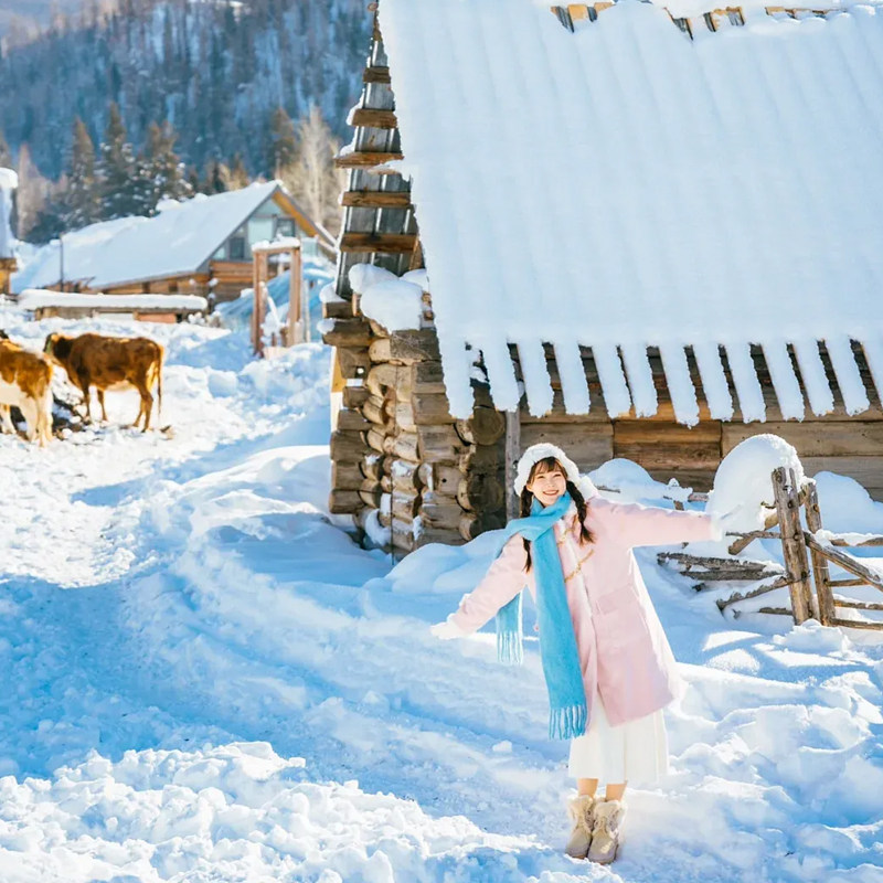 冬游小团东北旅游哈尔滨雪乡长白山5天4晚跟团游飞猪礼遇滑雪温泉