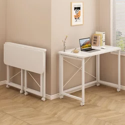 Folding Gap Table, Foldable Desk, Movable Study Desk, Computer Desk, Simple Home Student Study Writing Desk, Bedroom Bed Desk