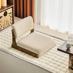 Tatami Seat, Solid Wood Legless Chair, Balcony Bay Window Chair, Lazy Sofa, Bed Backrest Chair, Japanese-Style Floor Chair
