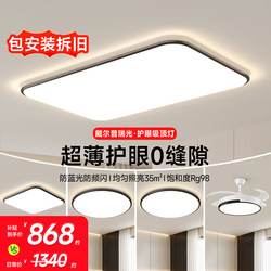 Dell Living Room Main Light Eye-Protection Led Ceiling Light Modern Simple and Elegant Guangdong Zhongshan Whole House Lighting Package