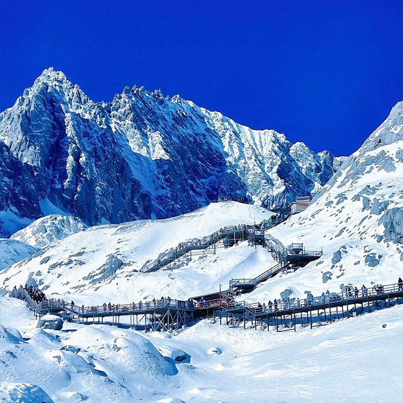 云南丽江+玉龙雪山+大理市3日2晚跟团游