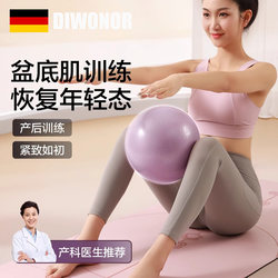 German Mini Yoga Ball for Adults, Special Pelvic Floor Muscle Training, Explosion-Proof Pilates Ball, Postpartum Repair Fitness Ball