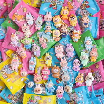 Labubu solid color luminous blind bag new mini ornament blind box boy and girl toys small gift elementary school students gift