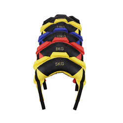 Bulgarian Croissant Fitness Equipment Wrestling Strength Physical Training Weight-Bearing Sandbag Squat Pvc Leather