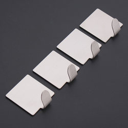 304 stainless steel hook strong adhesive kitchen load-bearing hook wall hanging adhesive hook bathroom nail-free hook