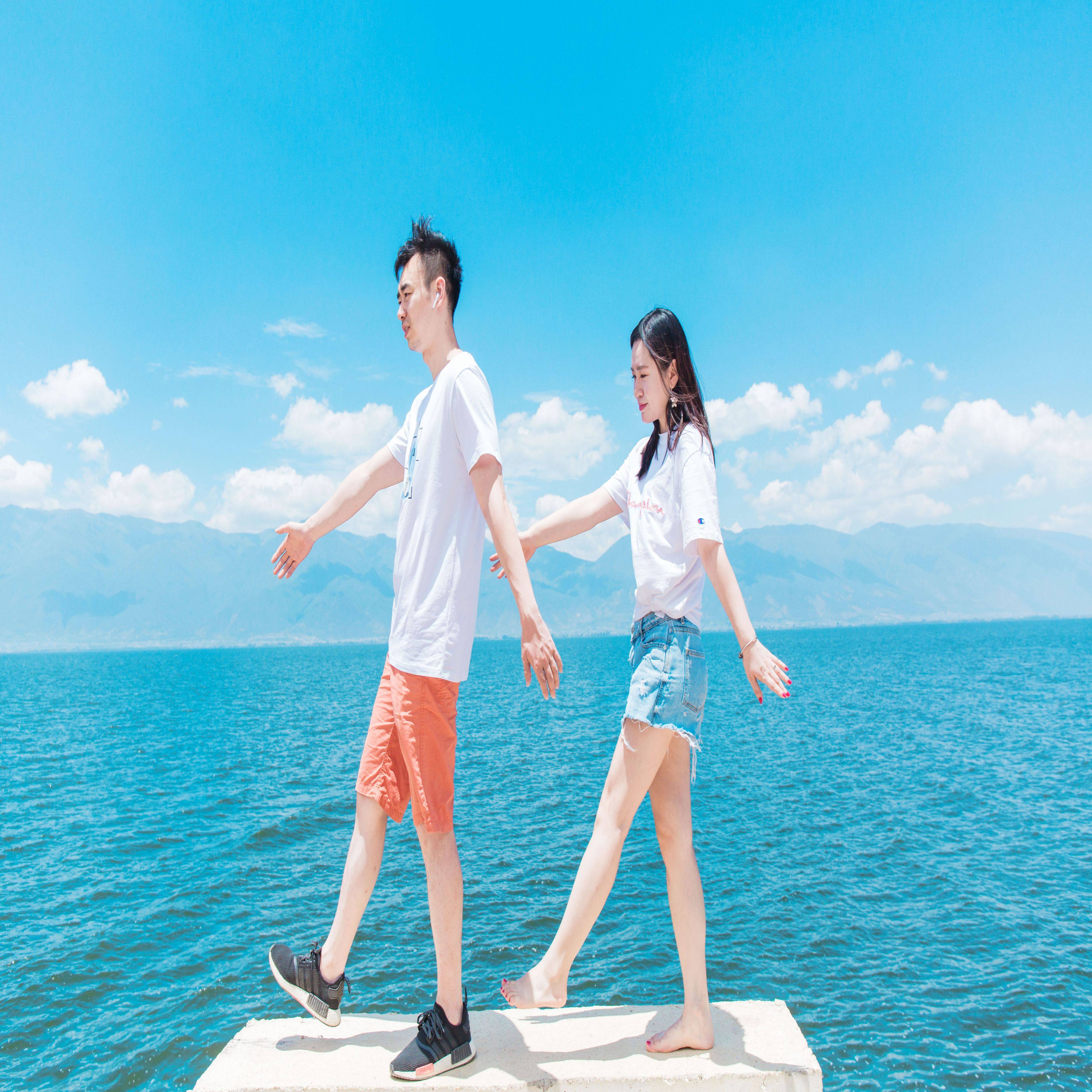 大理旅游洱海一日游纯玩圣托里尼喜洲古镇双廊旅拍可选