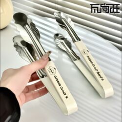 Wushanwang Stainless Steel Clips Kitchen Household Deli Food Clips Baking and Frying Steaks Special Bread Clips Vegetable Baking Clips