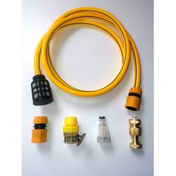 Household Car Washing Machine Water Inlet Hose 380 Water Inlet Hose Suction Self-Priming Filter Water Inlet Quick Connector Filter Net