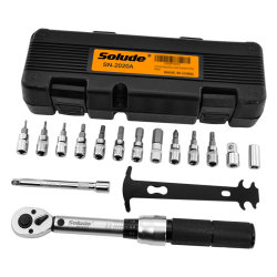 Taiwan Solude road bike mountaineering bicycle torque wrench tool chain stretch measuring ruler 2-24N.m
