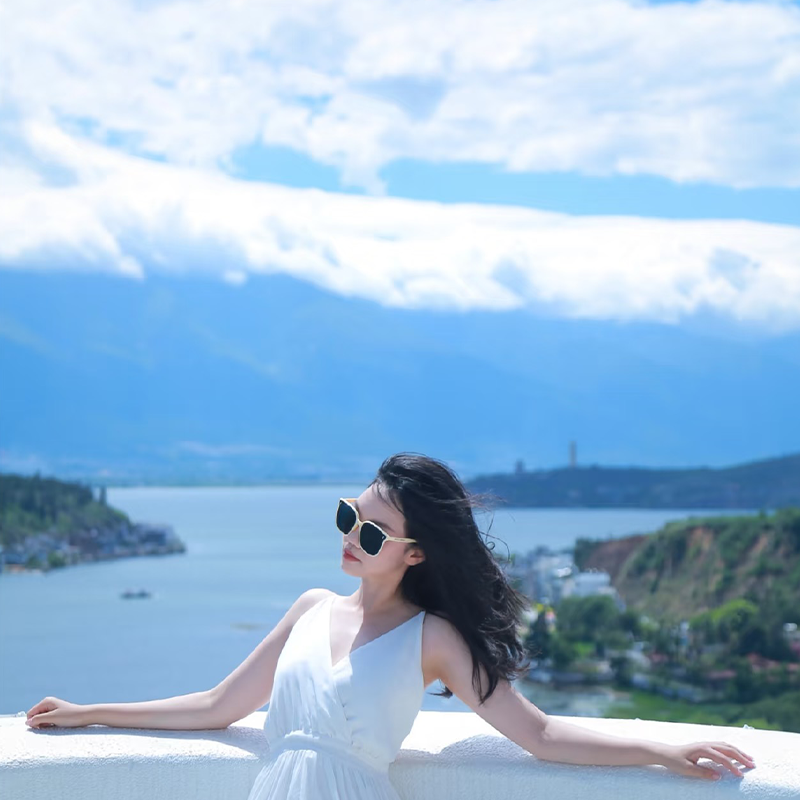 私家团云南旅游大理环洱海2日纯玩旅拍/海景房/苍山/三塔洱海游船
