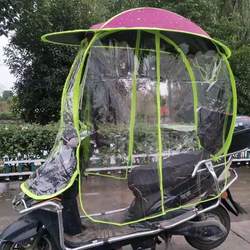 Electric vehicle umbrella canopy all-inclusive new small old-age scooter fully enclosed small tricycle canopy sunshade canopy