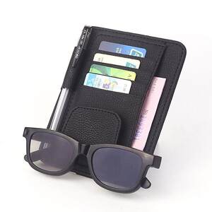 
Car glasses holder car glasses frame box car multifunctional sun visor bill holder business card holder