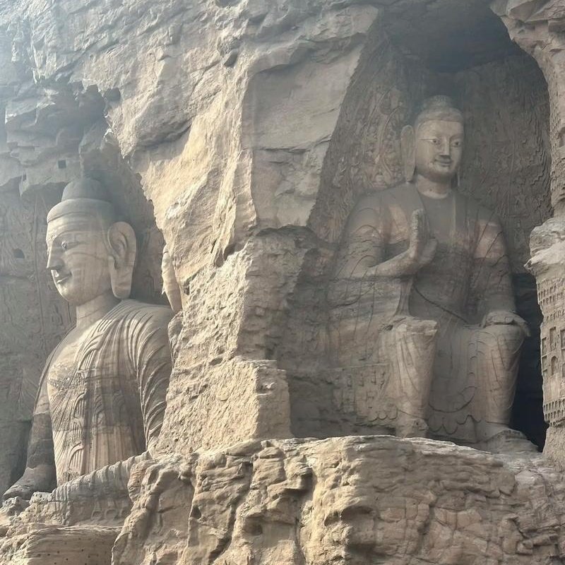 雁门关+云冈石窟+五台山+平遥古城5日游1车1导 升级住宿 豪华巴士