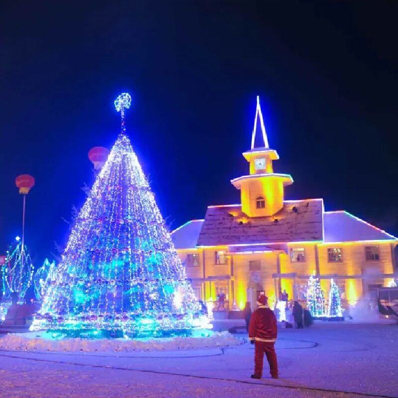 漠河5天4晚 双卧 北极村+北红村+圣诞村+北极星广场+松苑公园等