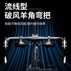 New Gravel Road Bike Racing Wind-Breaking Bicycle with Curved Handlebars and Variable Speed Gears for Men and Women, Adult Student Model