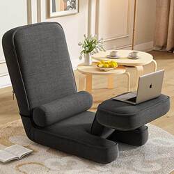 Lazy Sofa Tatami Bay Window Cushion Bed Foldableing Backrest Integrated Reclining Seat Japanese Style Small Sofa on the Ground