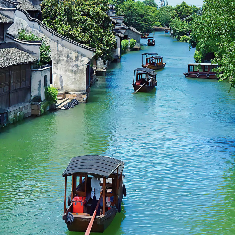 老街旧巷,青砖灰瓦&乌镇一日游+含西栅门票+专车杭州往返乌镇