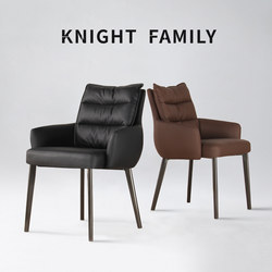 Italian-Style Dining Chair, Home-Use Mahjong Chair, Light Luxury, High-End Feel, Soft Cushion for Long Sitting Comfort, Chair for Game Room, Dining Room, and Meeting Room