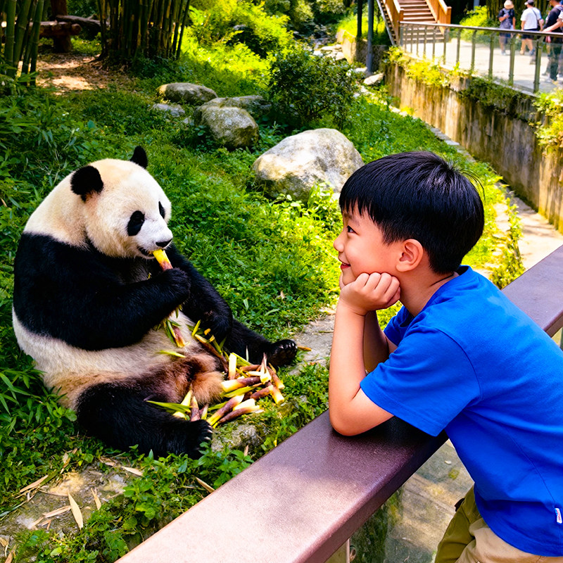 【2-8人纯玩】四川九寨黄龙+看熊猫三星堆6日游!含机票藏服旅拍