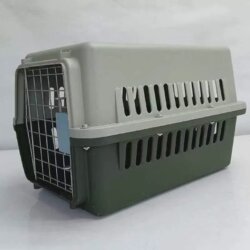 Cat-Specific Airline Crate, Cat Cage, Portable Pet Transport Crate, Car-Mounted Dog Crate, Portable Plastic Cat Box