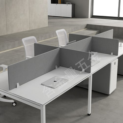 Office Desk Fabric Panel Sound-Absorbing Fabric Screen Fabric Screen Partition Office Desk Accessories Can Be Hung with Storage Box