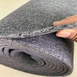 Gray Carpet for Office, Commercial Use, Bedroom, Full Room Coverage, Home Use, Living Room, Stain-Resistant, Large Area, Thickened Floor Mat