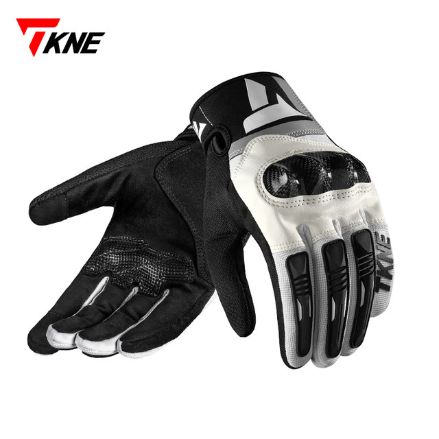 TKNE motorcycle gloves KP9 carbon fiber protective racing rider motorcycle equipment for men and women riding in spring and summer