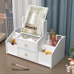 High-End Cosmetics Storage Box Shelf, Large Capacity, Multi-Layer Workstation, Mobile, Light Luxury Lipstick Drawer Type