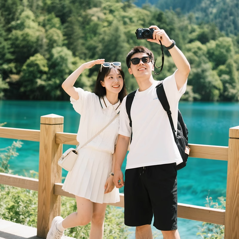 飞猪旅行 成都九寨沟高铁纯玩自由行三日游 指定丽程酒店