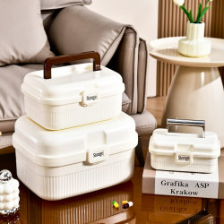 Convenient household medicine box, home-packed medicine box, medicines and drugs hierarchical storage, portable medicine box