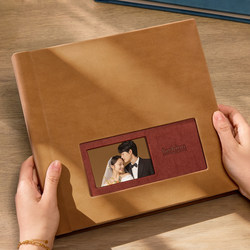 Wedding Photo Album, Commemorative Album, Photo Album with Printing and Developing of Photos, High-End Wedding Photo Album
