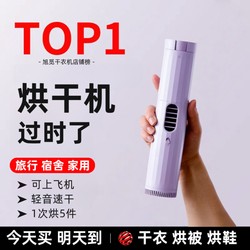 New Portable Travel Dryer for Dormitory, Home, and Travel, a Magic Device for Drying Quilts and Clothes, Mini Small Clothes Dryer
