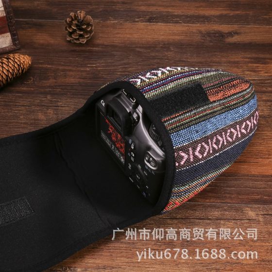 Ethnic style portable soft bag, micro-single/single electric liner bag, camera protection case