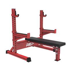Rep Bench Press Rack Strength Training Rack Safety Equipment Commercial and Home Use Weightlifting Platform Powerlifting Competition Rack Arm Protection