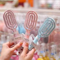 Mini Portable Standing Comb for Women, Fluffy Hair Styling Comb, Small High-Top Hairstyle Comb, Compact and Easy to Carry