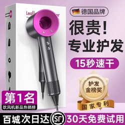 [Professional Hair Care] Ultra-High-Speed Hair Dryer with Negative Ions, Silent and Quick-Drying, Home Use 2026 New Model, Powerful Hair Dryer