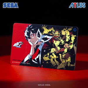 
SEGA Persona 5 Royal Edition Metro Transportation Card ATLUS Game Peripheral P5R [Pre-sale]