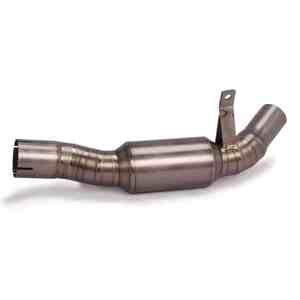 
Suitable for motorcycle 500 exhaust pipe without back pressure, modified titanium alloy full-section exhaust pipe