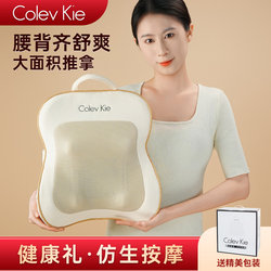 Colevkie Cervical Spine Massager, Waist, Back, Shoulder and Neck Massager, Full Body Multi-Functional Neck Kneading Pillow for Home Use