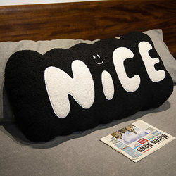 Creative Nice Bedside Pillow, New Sleeping Pillow, Bed Sofa Lunch Break Cushion, Practical and Stain-Resistant Long Pillow