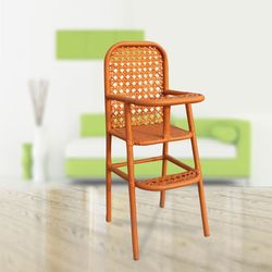 Baby dining chair rattan hotel restaurant restaurant children dining chair baby seat kids dining chair