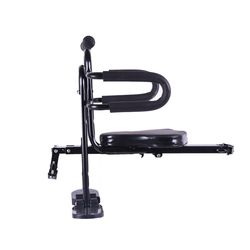 Folding electric bicycle child seat front electric bicycle baby seat driving tram baby safety chair
