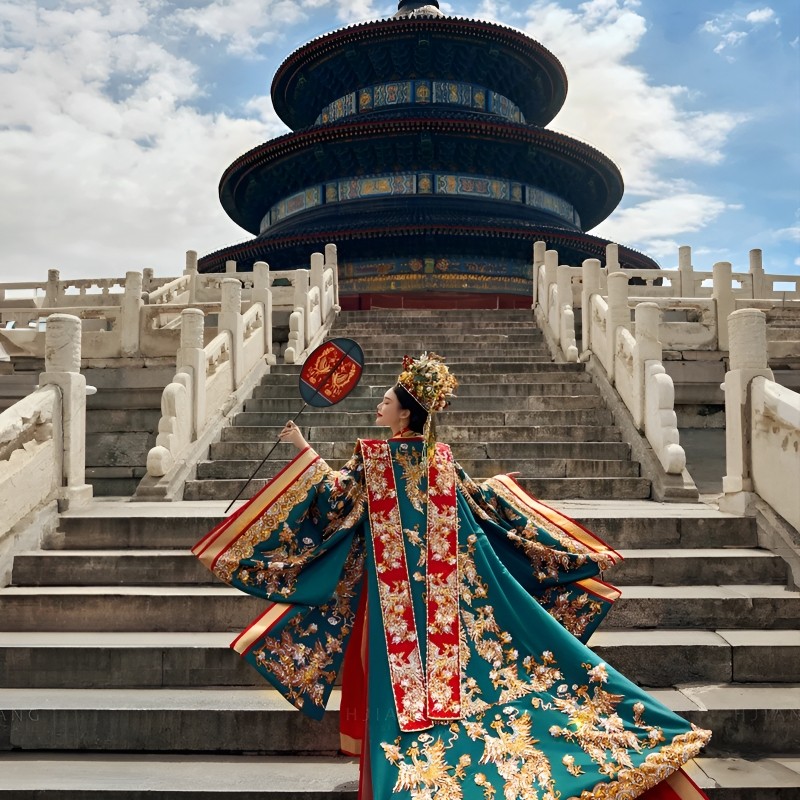 【全国出发】北京旅游故宫长城三环4钻酒店0购物0自费12人小团5天