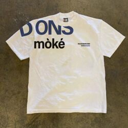 Earn Money to Buy a Sports Car. Pure Cotton 300g American-Style Letter Print on the Shoulder, Stylish Design Student Short-Sleeve T-Shirt, Versatile for Men