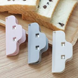 New Plastic Bread Clips, Snack Sealing Clips, Food Preservation Clips, Available in Multiple Colors, Kitchen Storage Clips